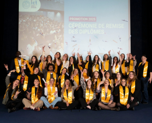 Remise des diplômes promotion 2025 : l’ICT célèbre ses diplômés